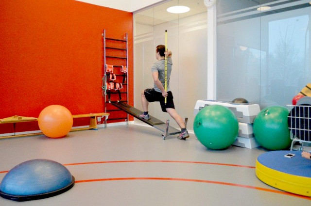 Ryggträning hos Idrottskliniken Rehab i solna